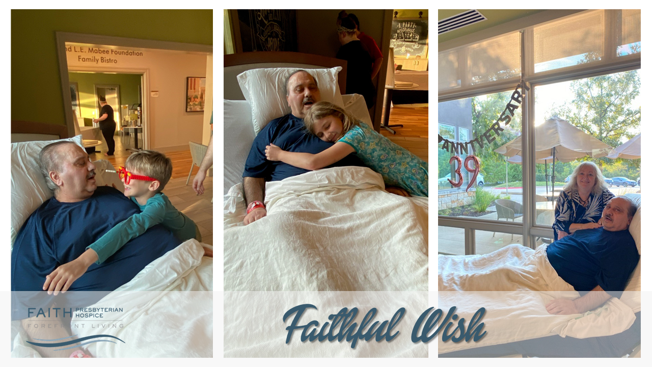 A Heartwarming Celebration of Love and Faith: A Faithful Wish Comes True at Faith Presbyterian Hospice