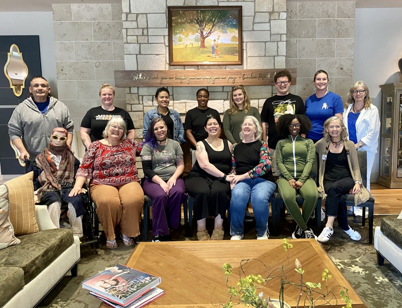 Massage Therapists Gather at FPH to Train in End-of-Life Care